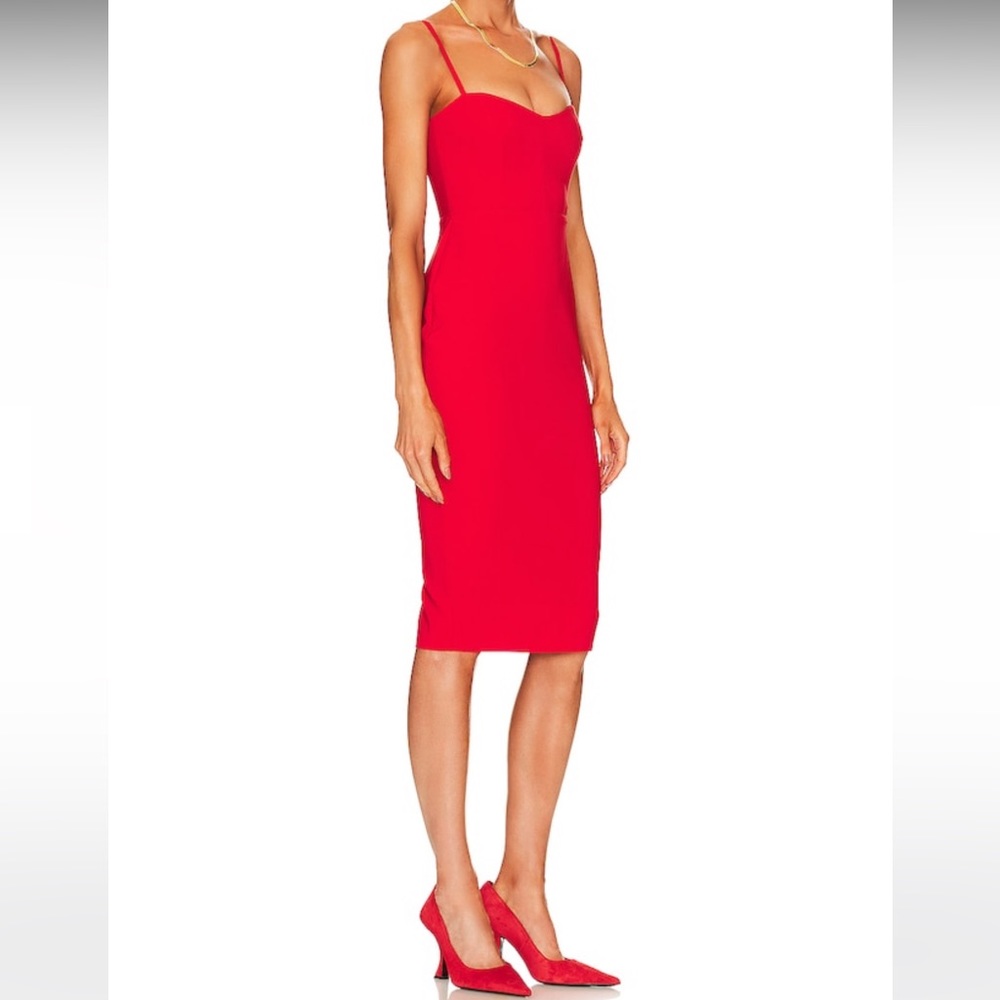 Nookie size M red midi dress